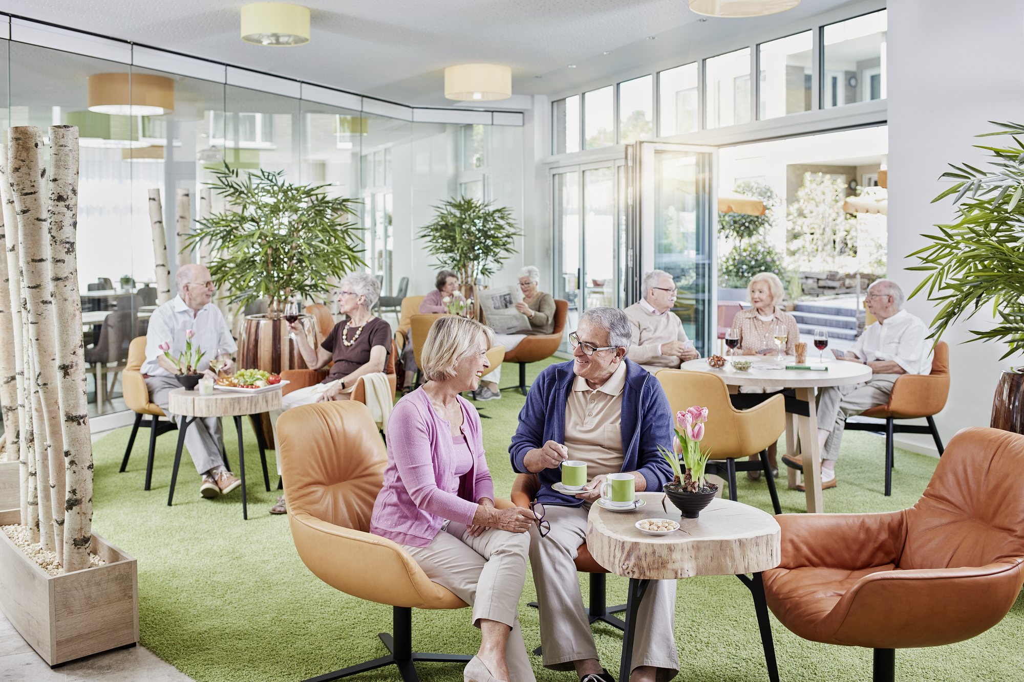 Foyer und Lounge bei Artis